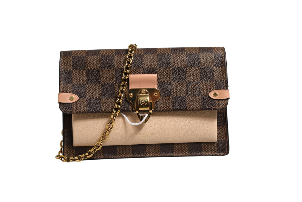 Damier Ebene Vavin Chain Wallet