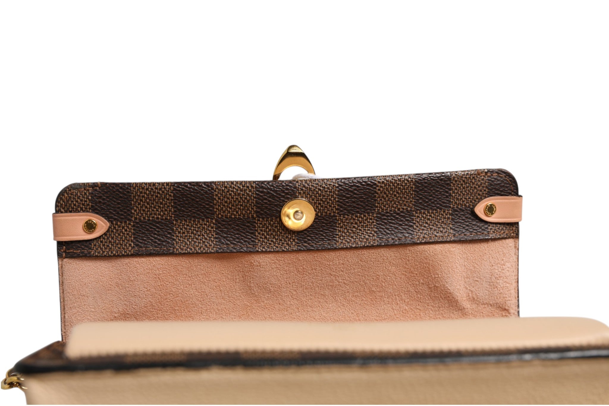 Damier Ebene Vavin Chain Wallet