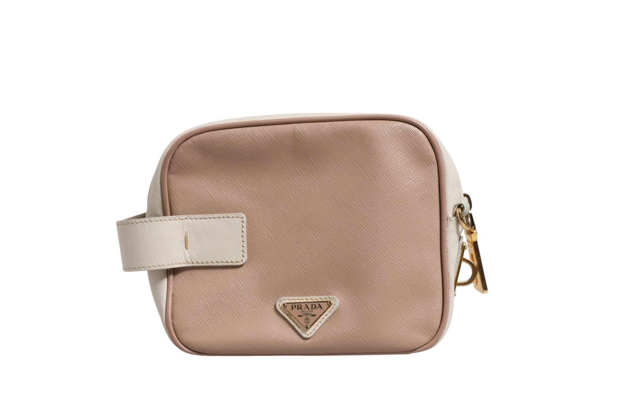 Clay Gray Small Leather Shoulder Bag