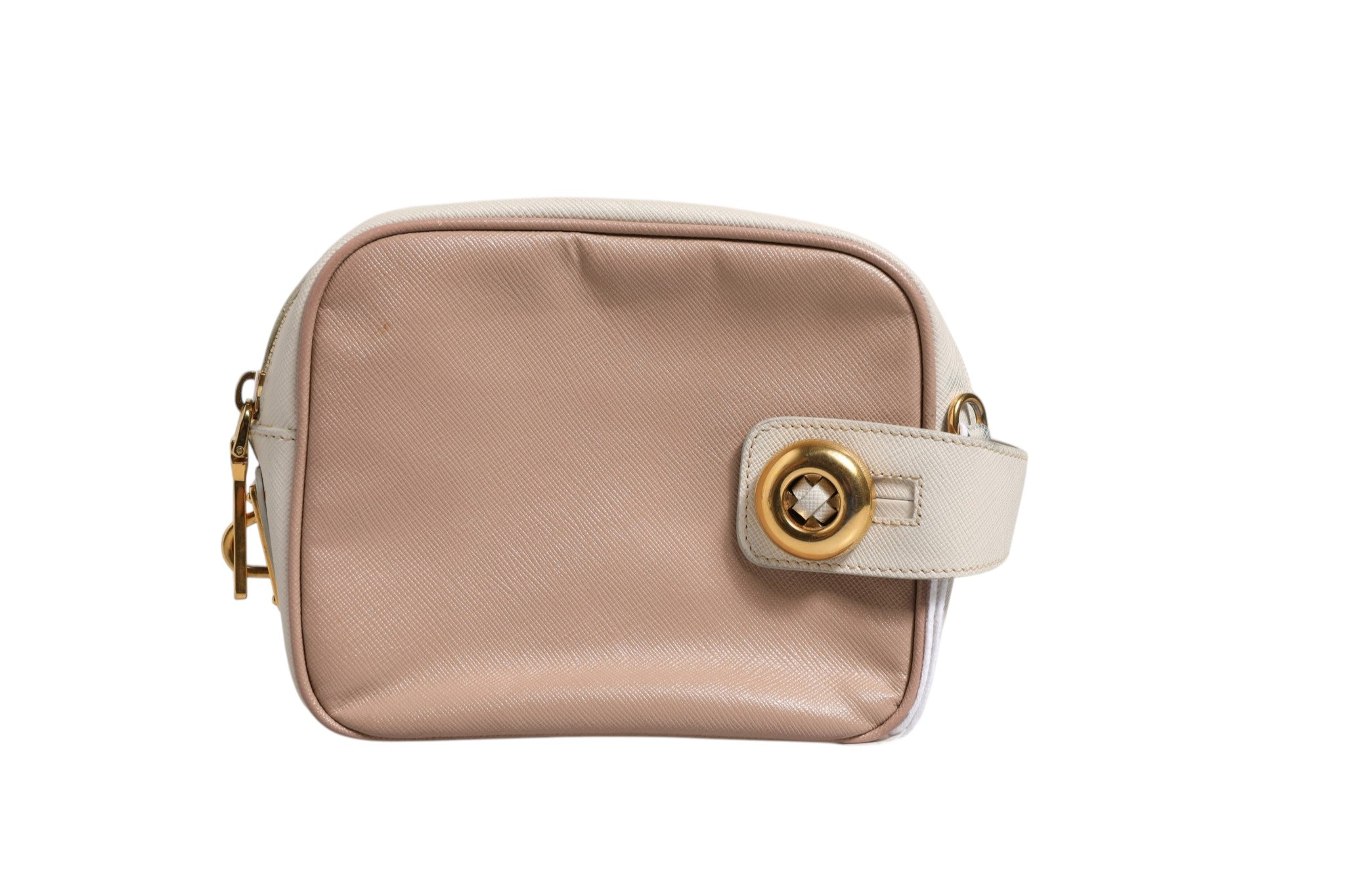 Clay Gray Small Leather Shoulder Bag