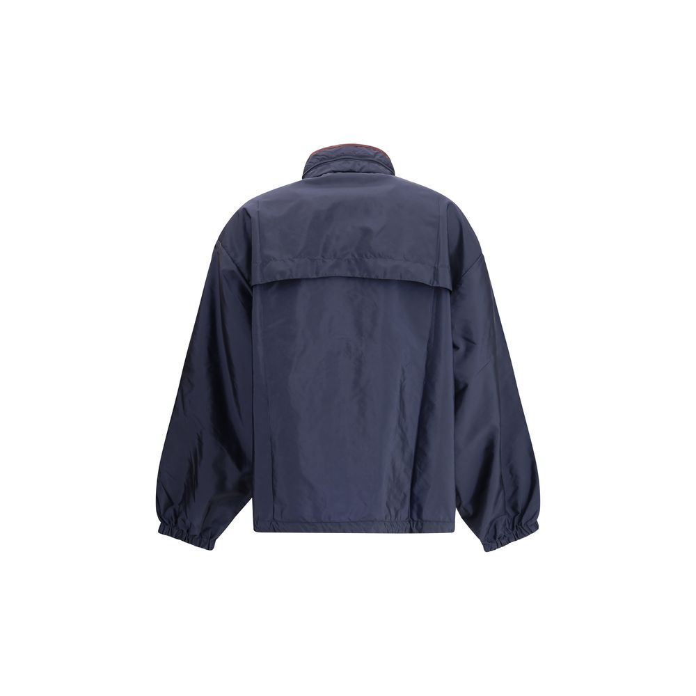 Blue Polyamide Shell Jacket
