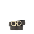 Black Calf Leather Bos Taurus Belt