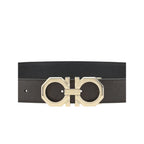 Black Calf Leather Bos Taurus Belt