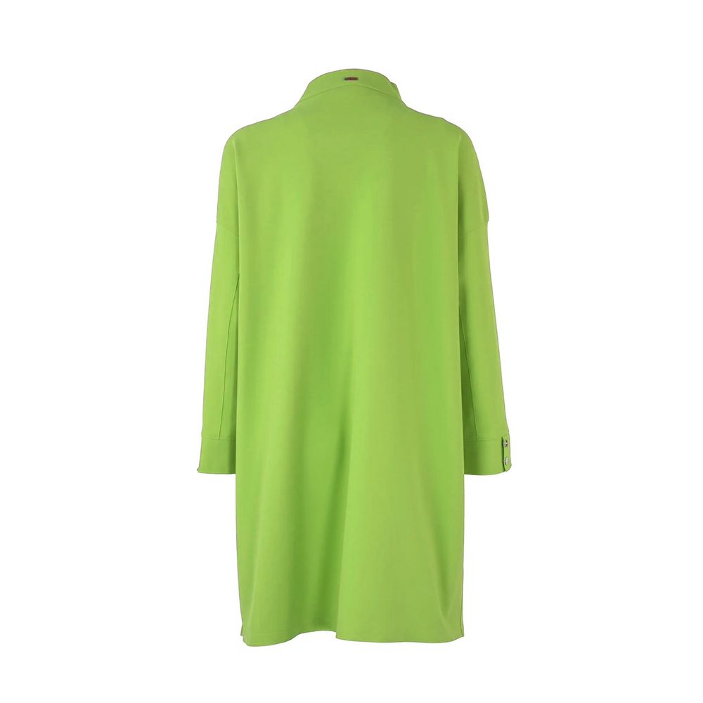 Bicolor Elastane Coat