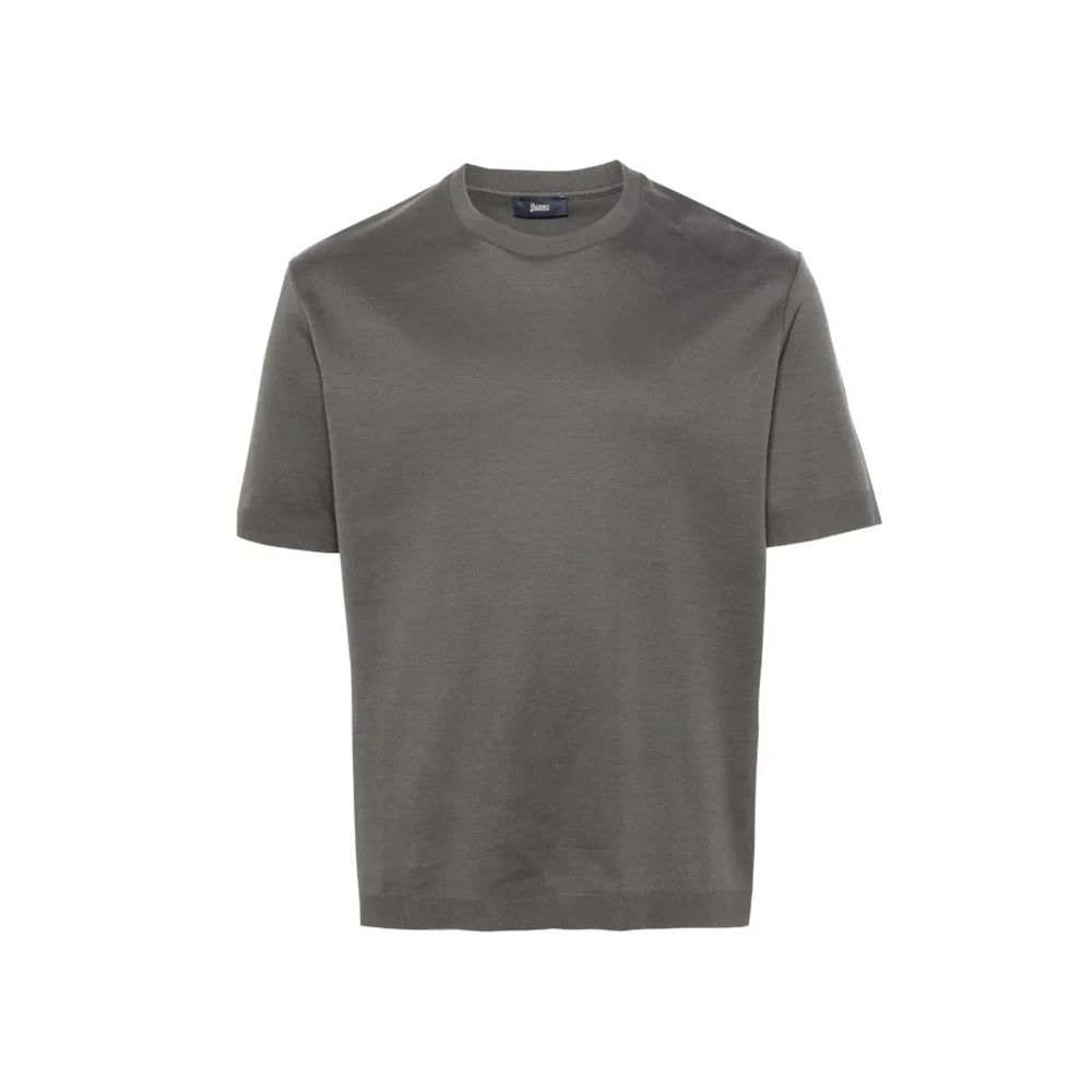 Gray Cotton T-Shirt