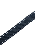 Blue Cotton Canvas DG Logo Metal Buckle Belt