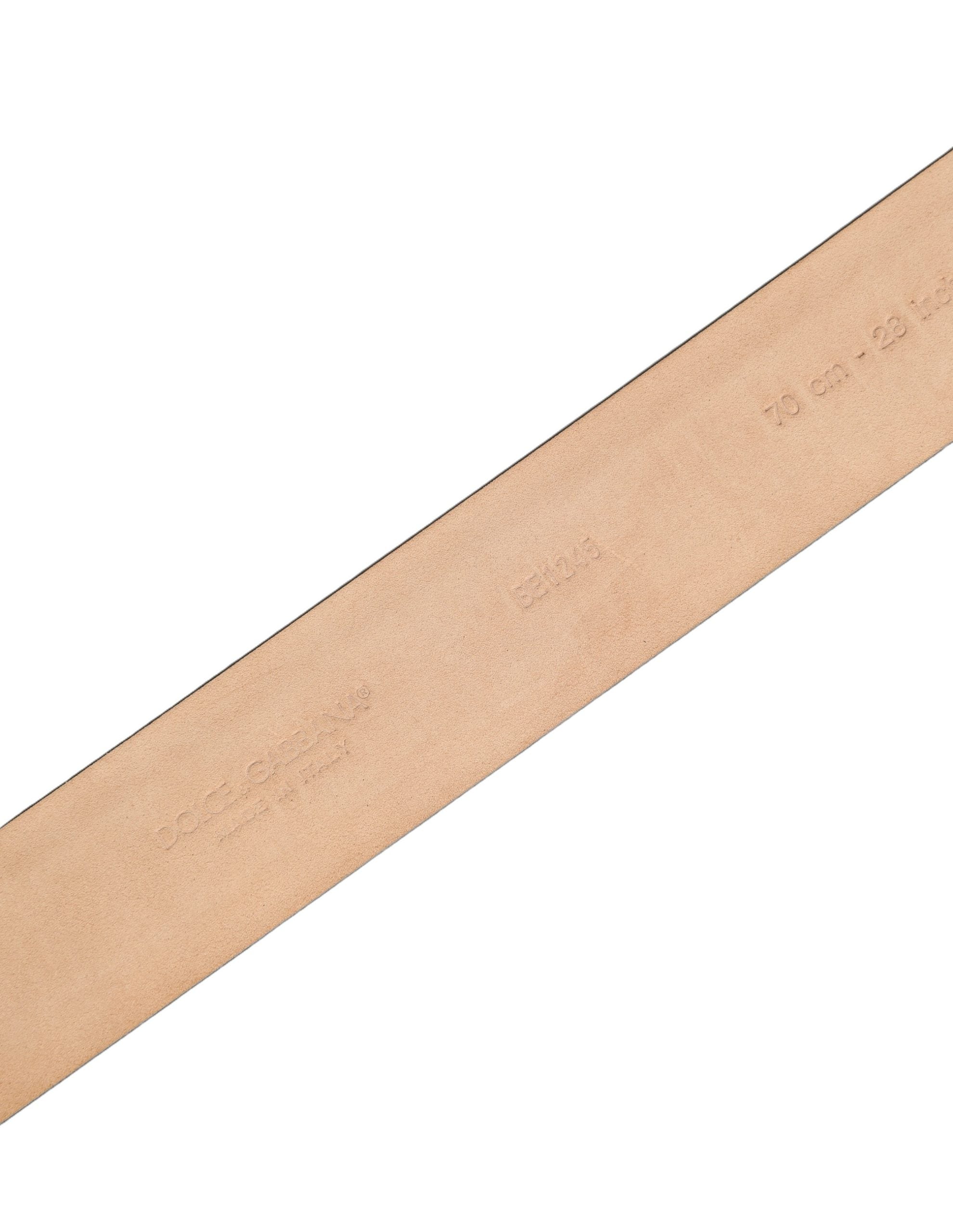 Black Leather Crystal Metal Buckle Belt