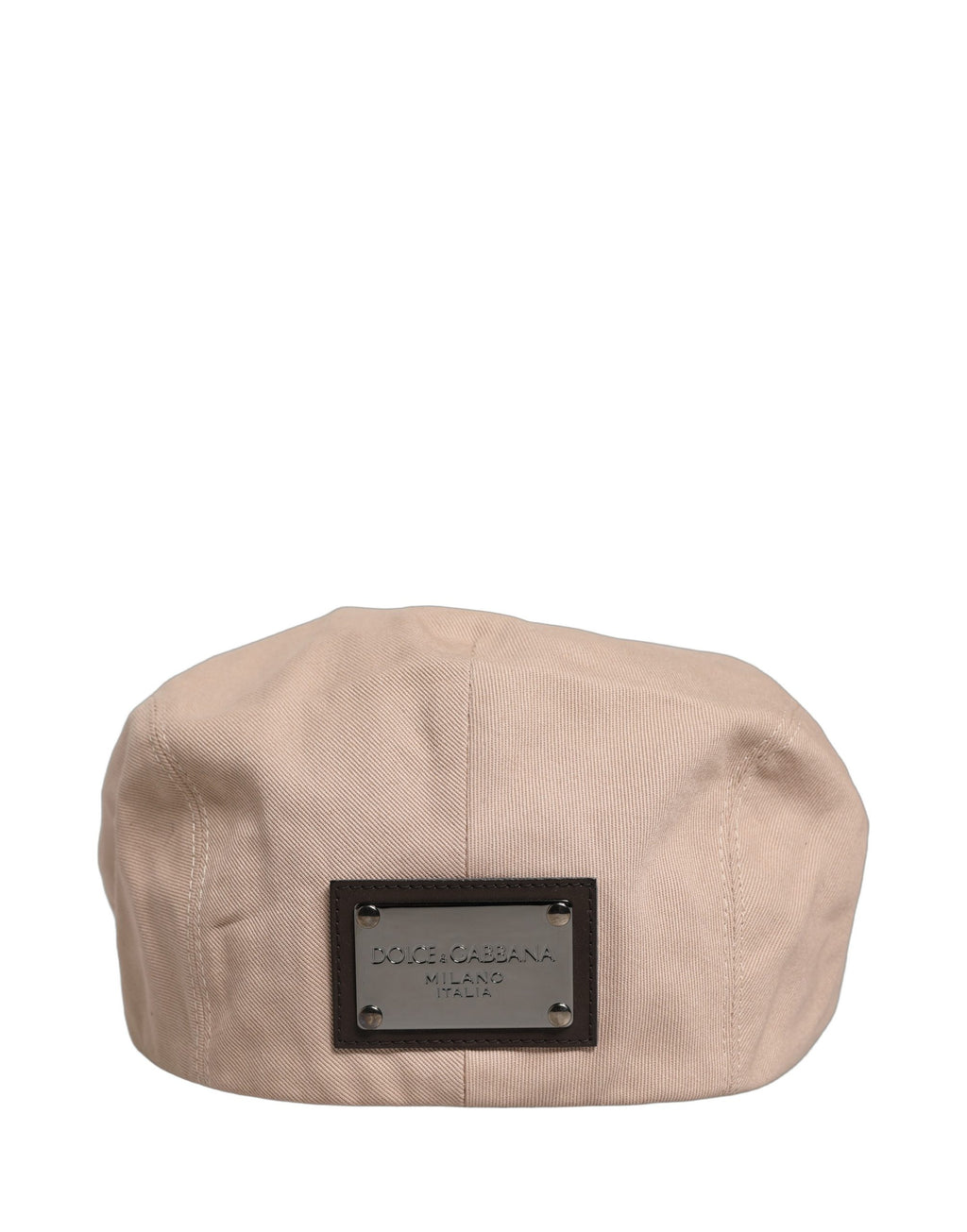 Men Beige Cotton Newsboy Cloth Capello Hat