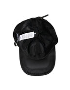 Men Black Velvet Animal Ears Baseball Cap Hat