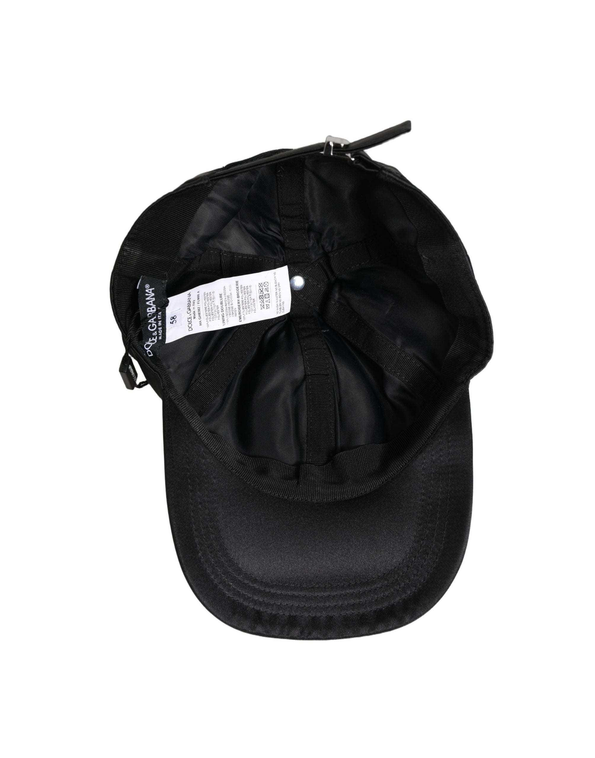 Men Black Velvet Animal Ears Baseball Cap Hat