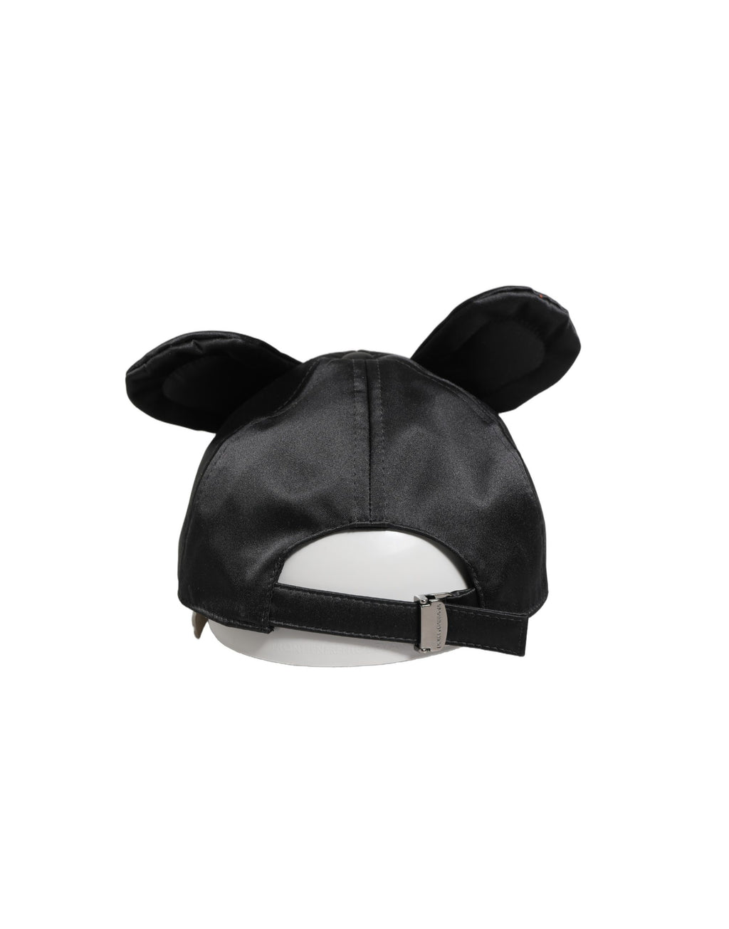 Men Black Velvet Animal Ears Baseball Cap Hat