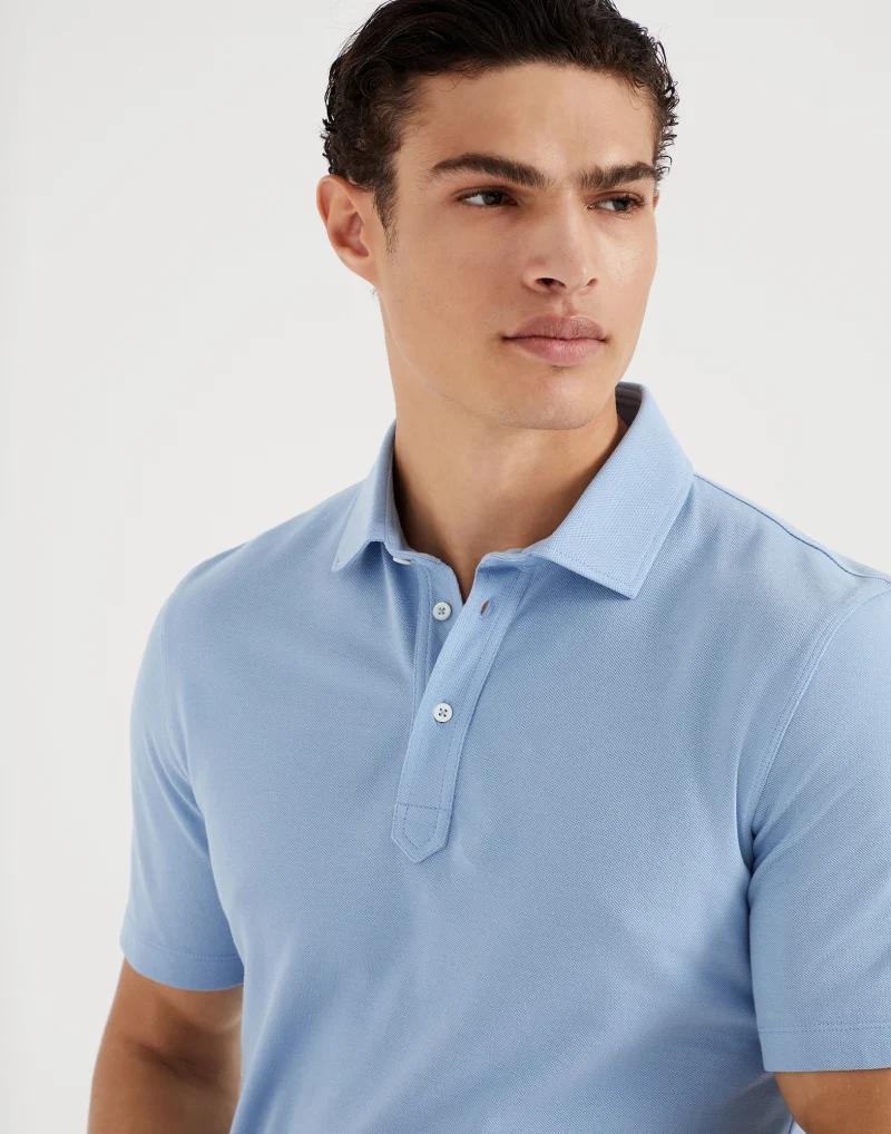 Turquoise Cotton T-Shirt