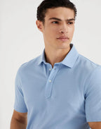 Turquoise Cotton T-Shirt