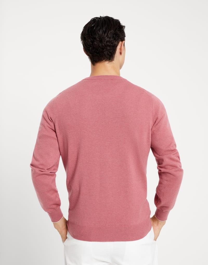 Bicolor Cashmere Sweater