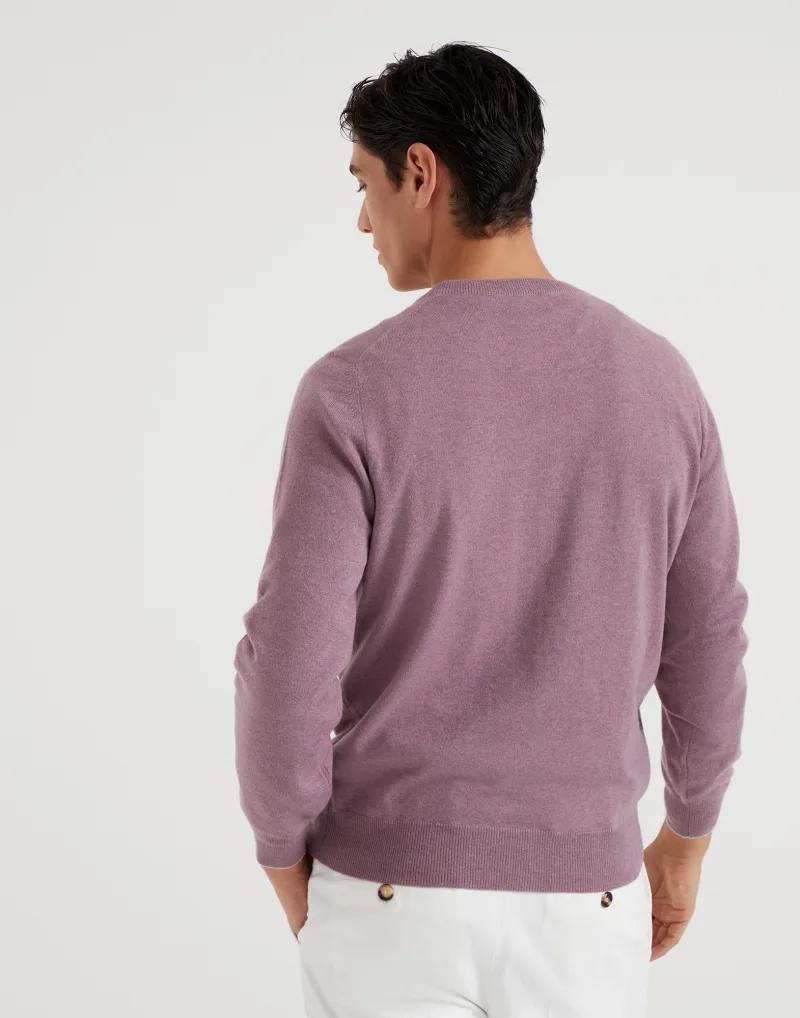 Bicolor Cashmere Sweater