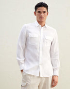 White Triacetate Shirt