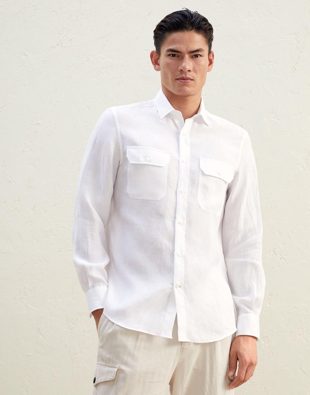 White Triacetate Shirt
