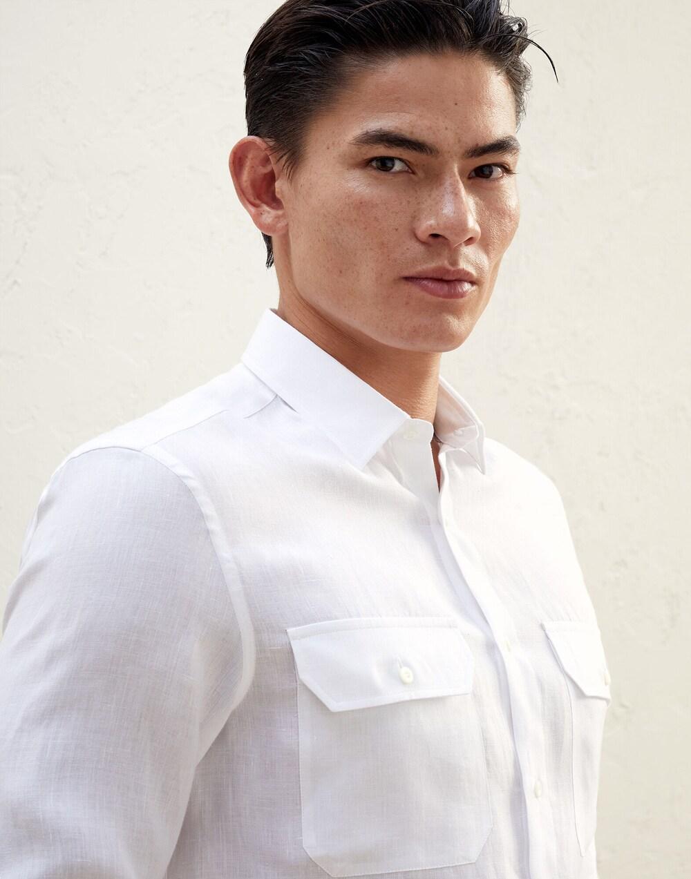 White Triacetate Shirt