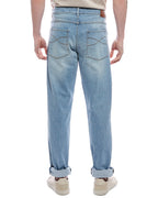 Blue Cotton Relaxed Fit Jeans