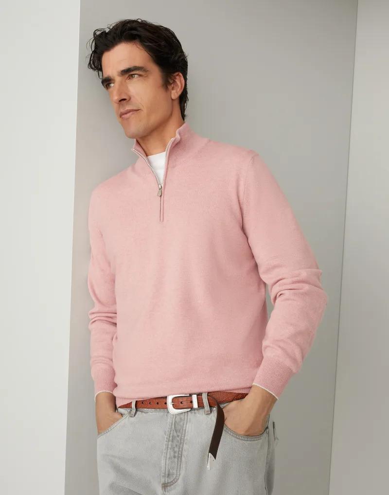 Pink Cashmere Sweater