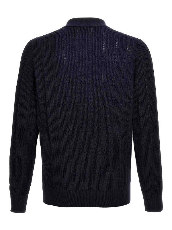 Blue Cotton Sweatshirt