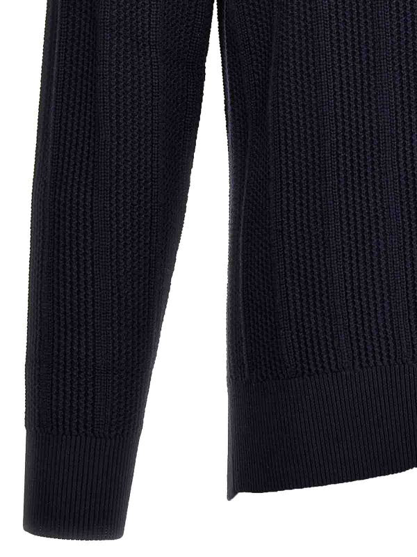 Blue Cotton Sweatshirt