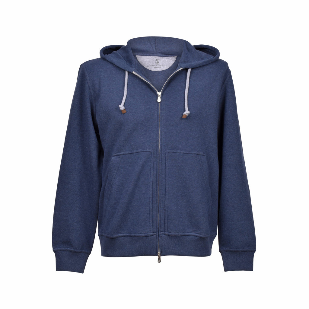 Blue Cotton Sweatshirt
