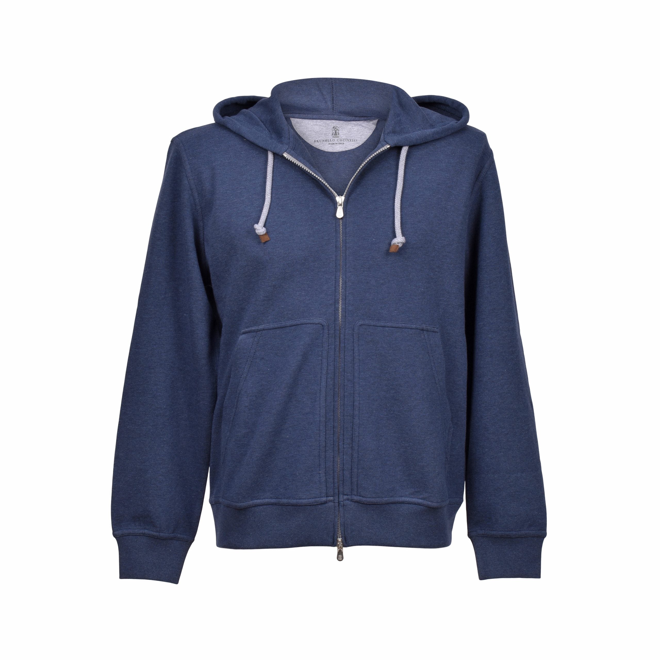 Blue Cotton Sweatshirt