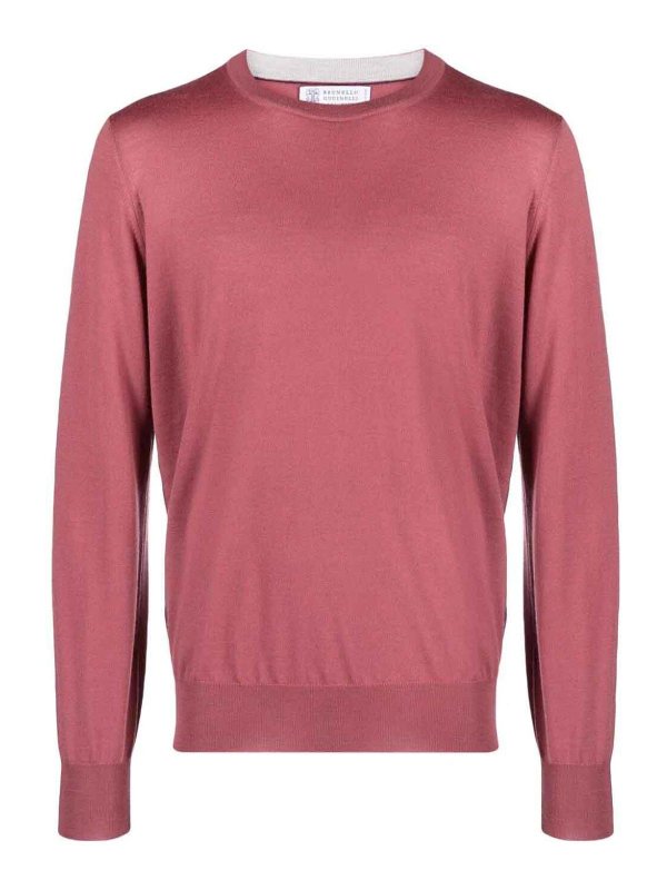 Pink Wool Sweatshirt