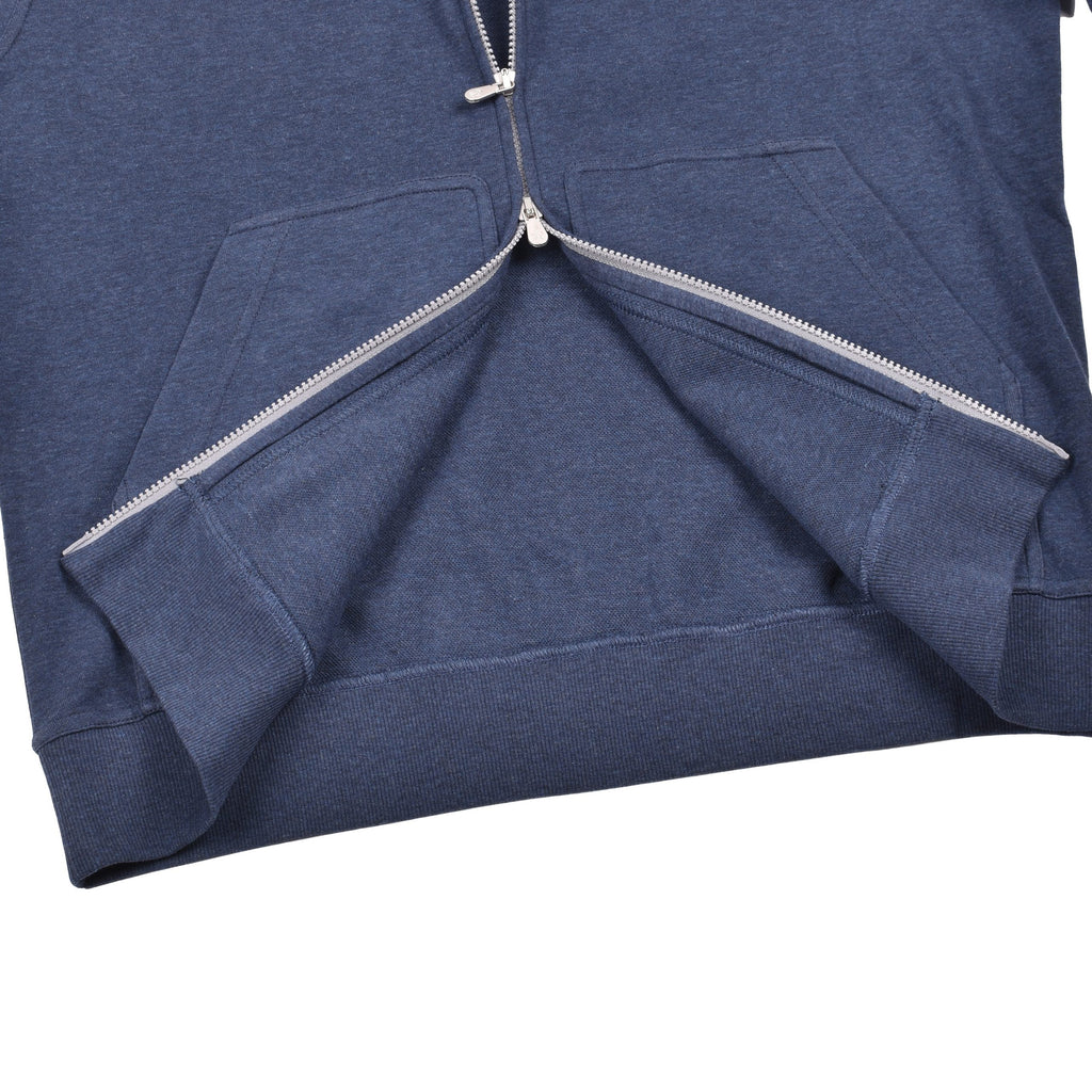 Blue Cotton Sweatshirt