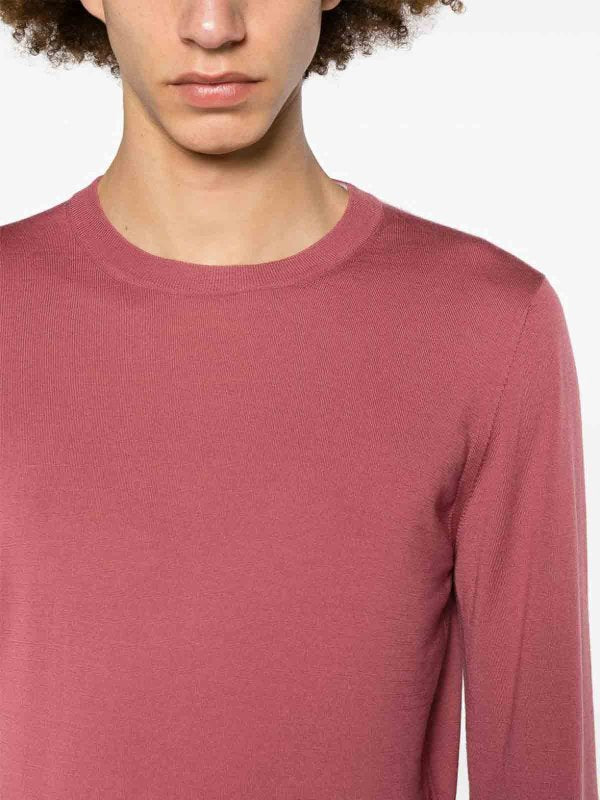 Pink Wool Sweatshirt