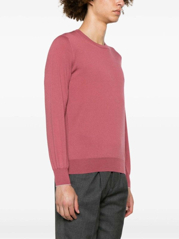 Pink Wool Sweatshirt