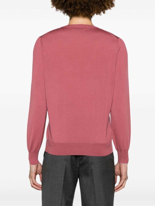 Pink Wool Sweatshirt