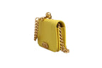 Crossbody Yellow Leather Bag