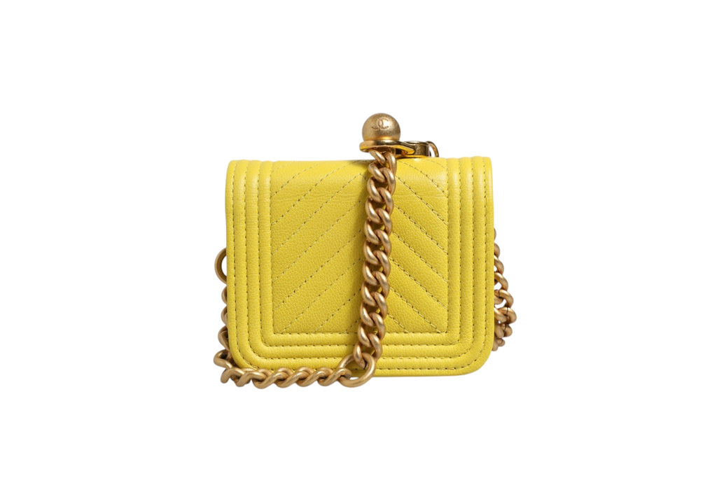 Crossbody Yellow Leather Bag