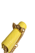 Crossbody Yellow Leather Bag