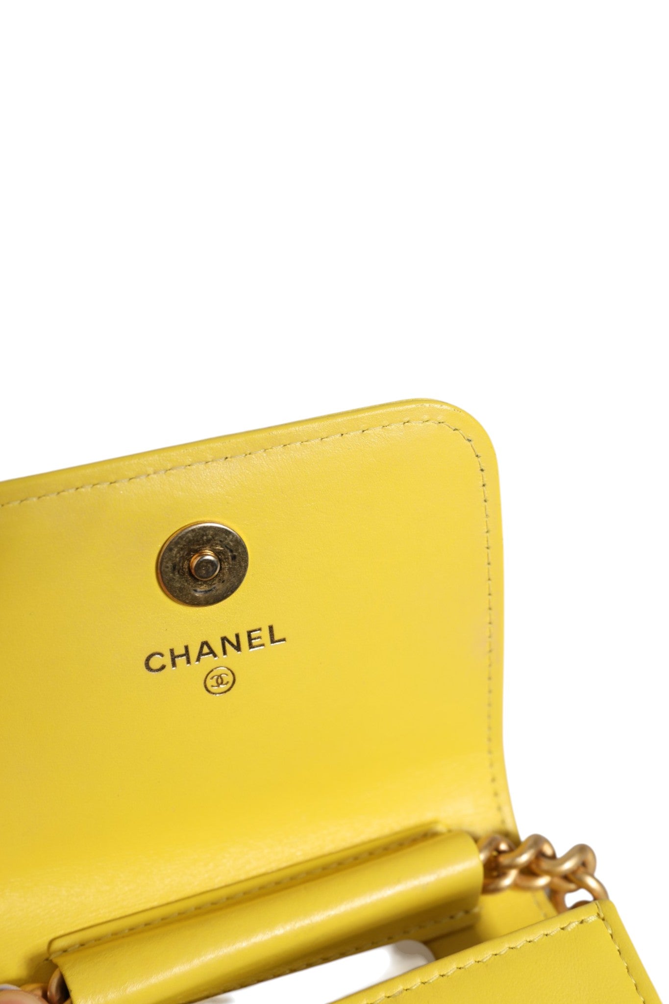 Crossbody Yellow Leather Bag