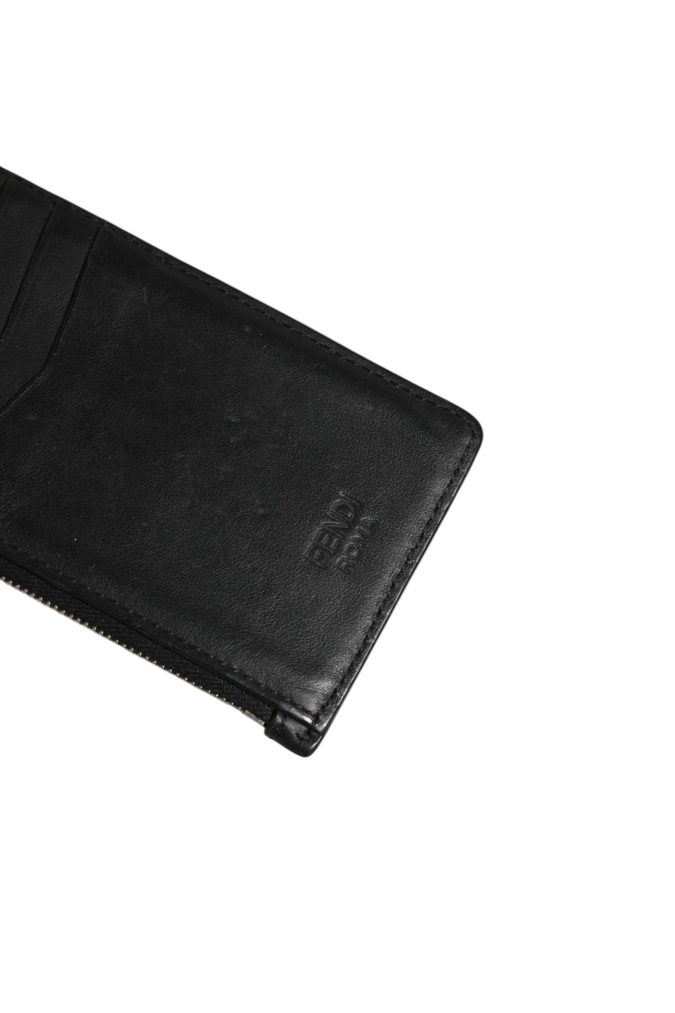 Vitello Liberty Studded Coin Pouch Key Case Ardesia