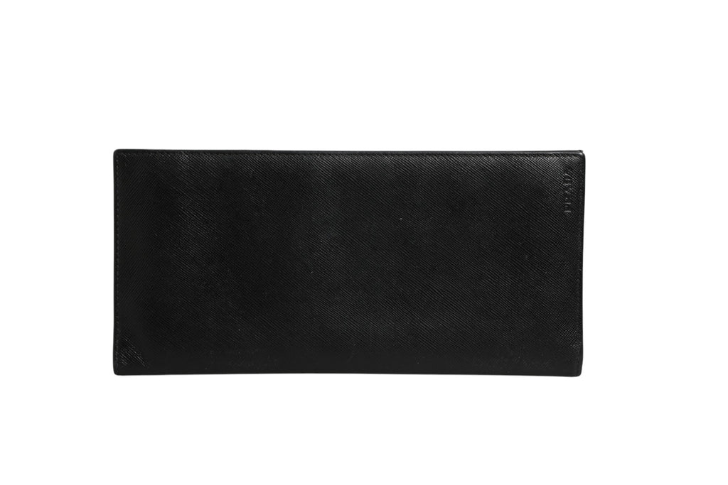 Saffiano Leather Slim Card Holder Wallet