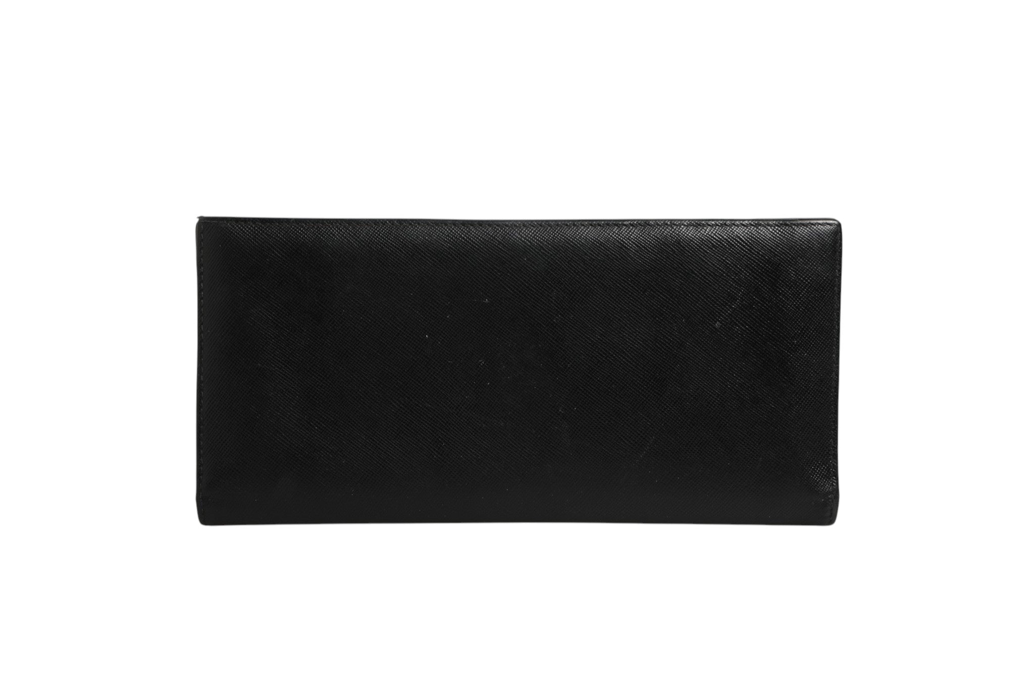 Saffiano Leather Slim Card Holder Wallet