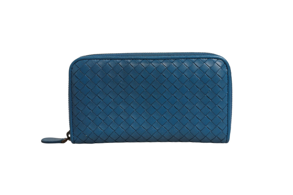 Intrecciato Zip Around Wallet