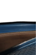 Intrecciato Zip Around Wallet