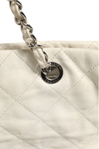 Aged Calfskin Quilted Large Gabrielle Shopping Tote