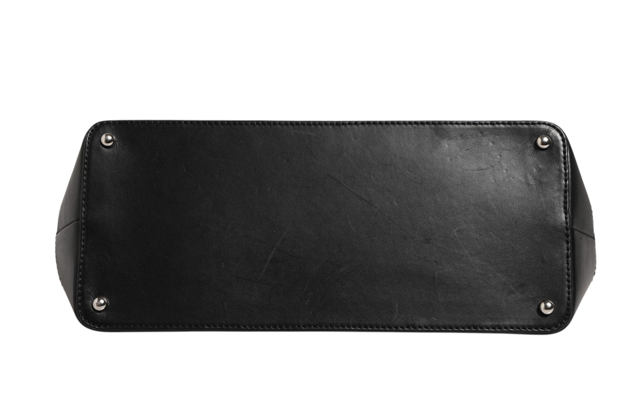 Aged Calfskin Quilted Large Gabrielle Shopping Tote