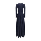 Blue Copper Casual Dress