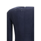 Blue Copper Casual Dress