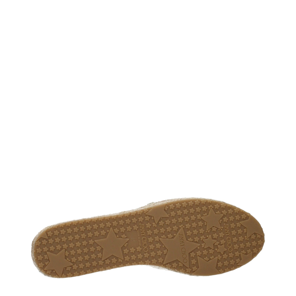 Blue Leather Espadrilles