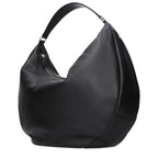 Black Leather Shoulder Bag