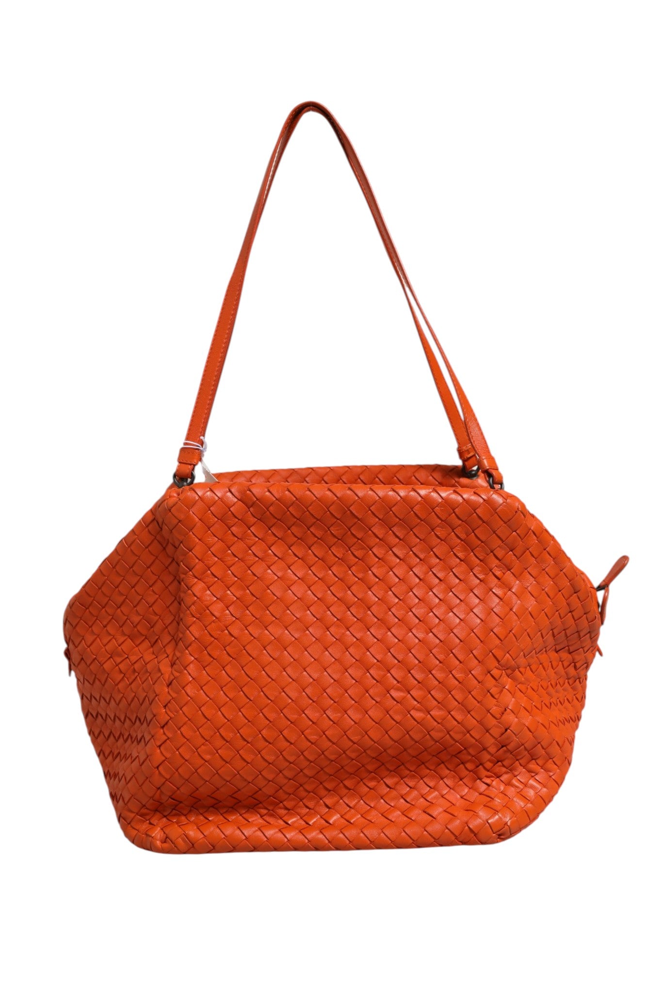 Intrecciato Nappa Leather Cube Bag