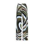 Bicolor Viscose Casual Pants